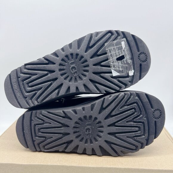 UGG Classic Mini Iridescent Metallic Black Ankle Short Boots Womens US 5 EU 36 - Picture 9 of 12